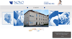 Desktop Screenshot of novo-sa.pl